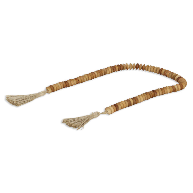 5904 - Akaida Wood Tassel Décor