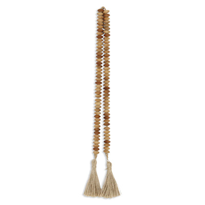 5904 - Akaida Wood Tassel Décor