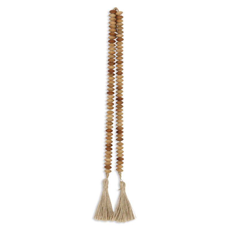 5904 - Akaida Wood Tassel Décor