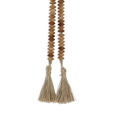 5904 - Akaida Wood Tassel Décor