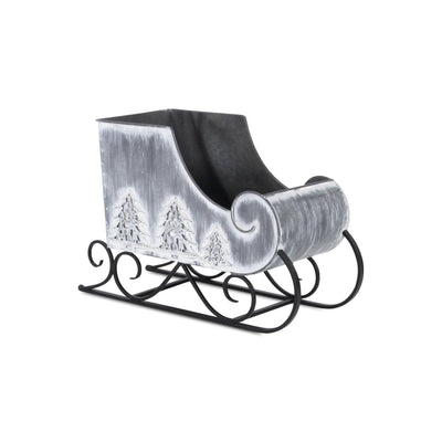 5909 - X-mas Galvanized Sleigh