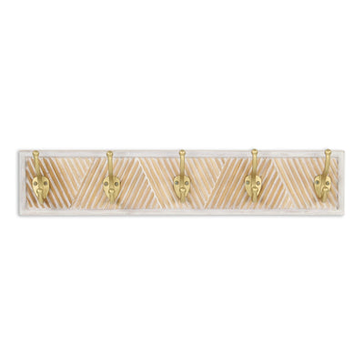 5914 - Zephyra Gold Hook Rack