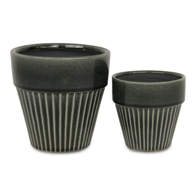 5922DG - Corseta Vertical Dark Gray Pot