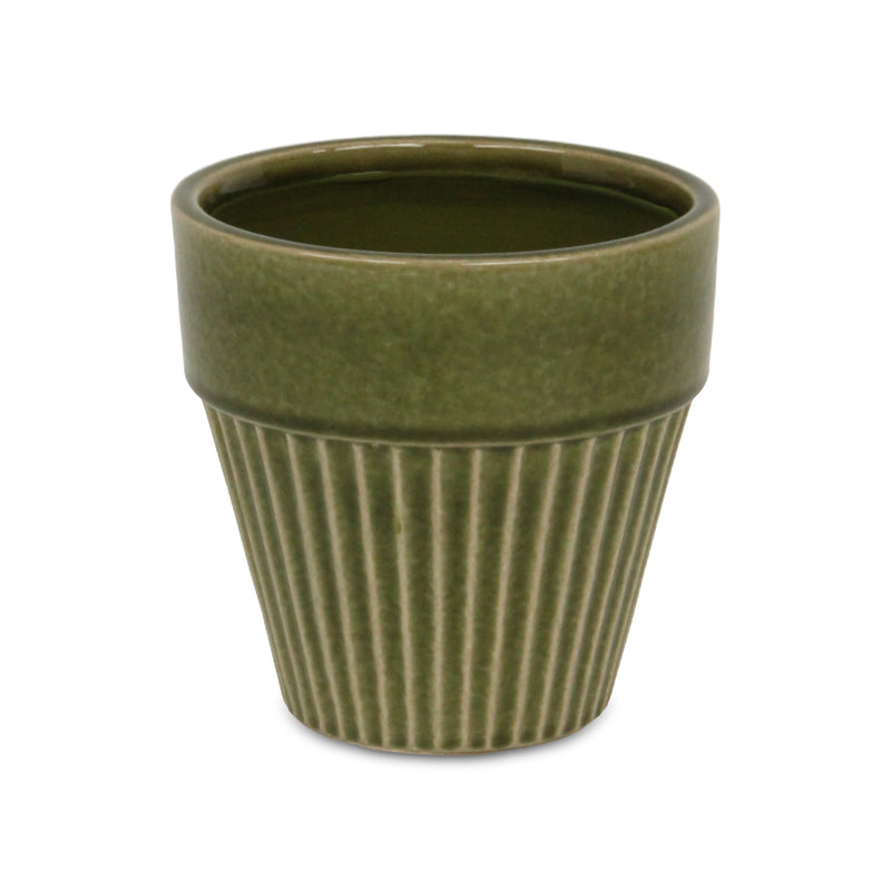 5922OG - Corseta Vertical Olive Green Pot