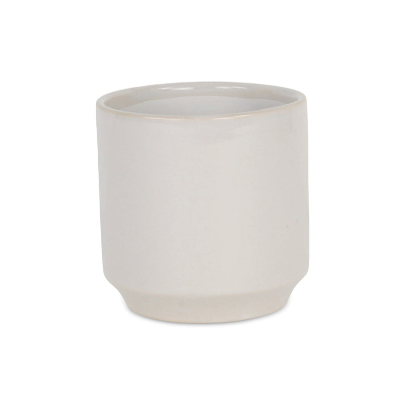 5928WT - Elegora Off-White Pot