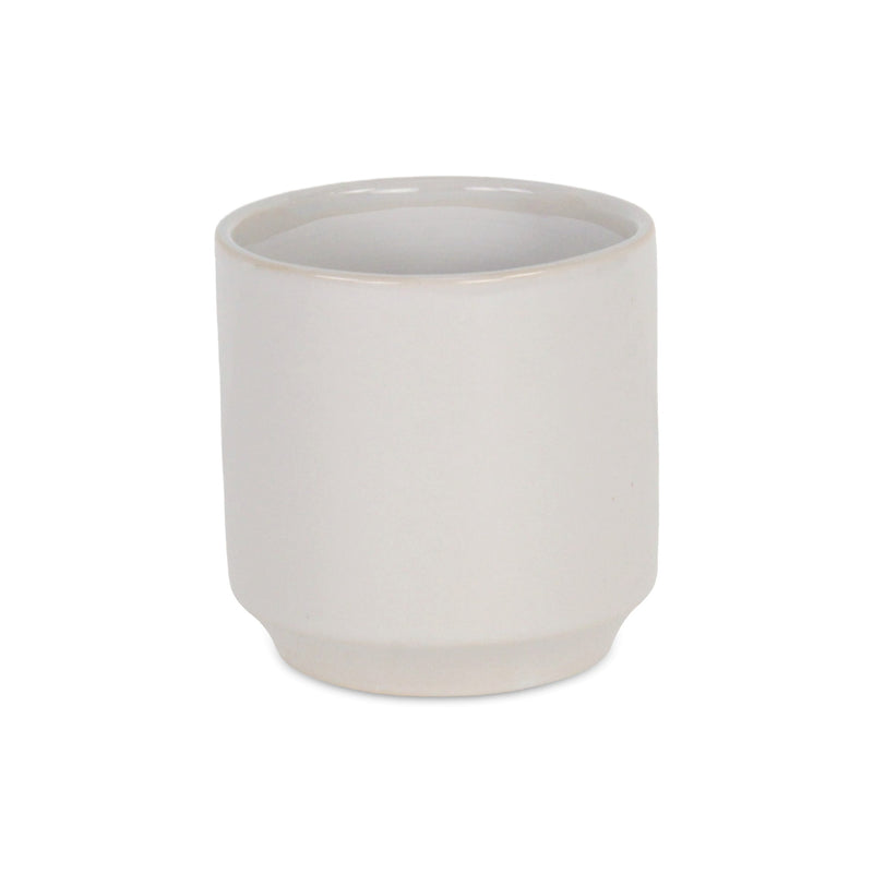 5928WT - Elegora Off-White Pot