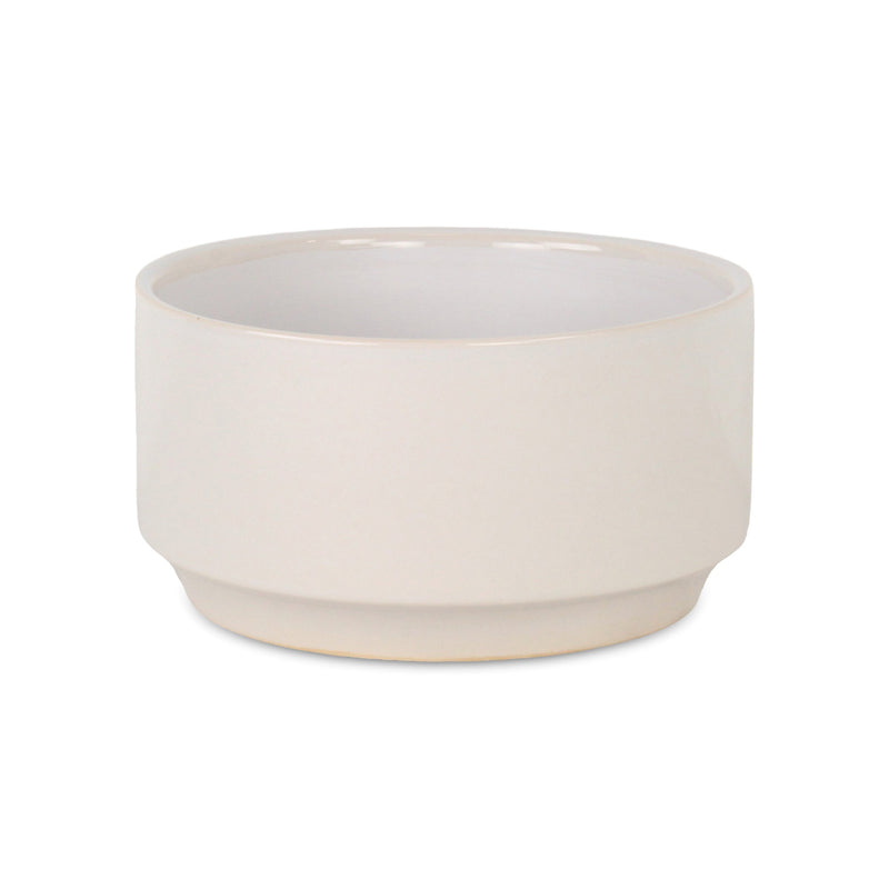 5932WT - Elegora Wide Off-White Pot