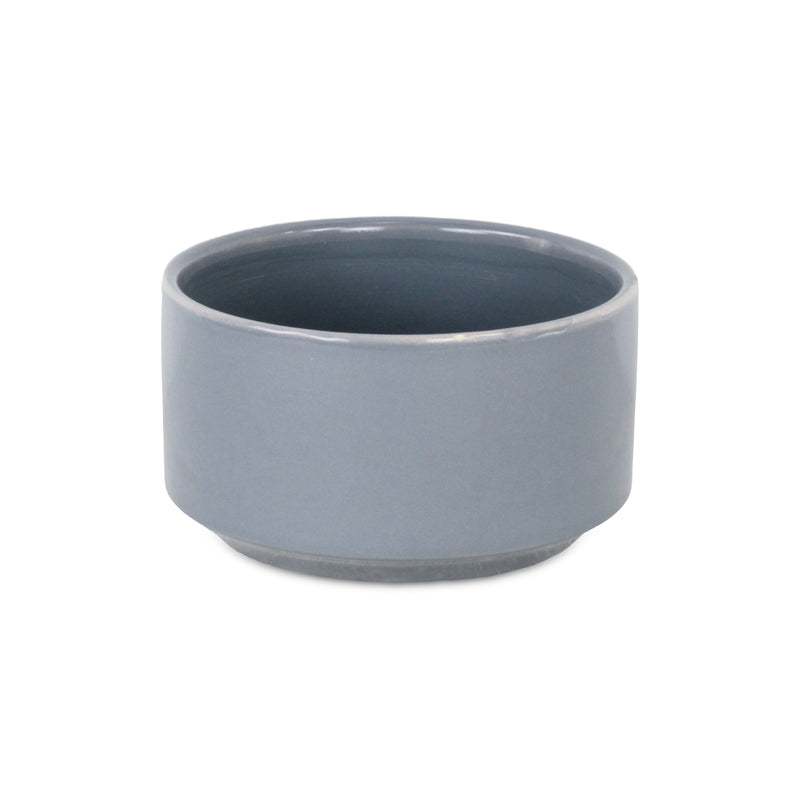 5932GR - Elegora Wide Gray Pot