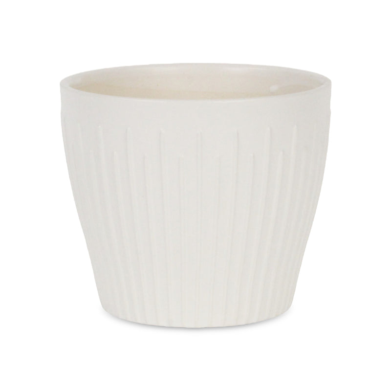 5938 - Currula Vertical White Pot