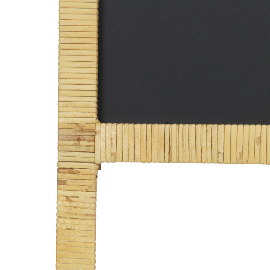 5951 - Roussilon Rattan Wrapped Chalkboard