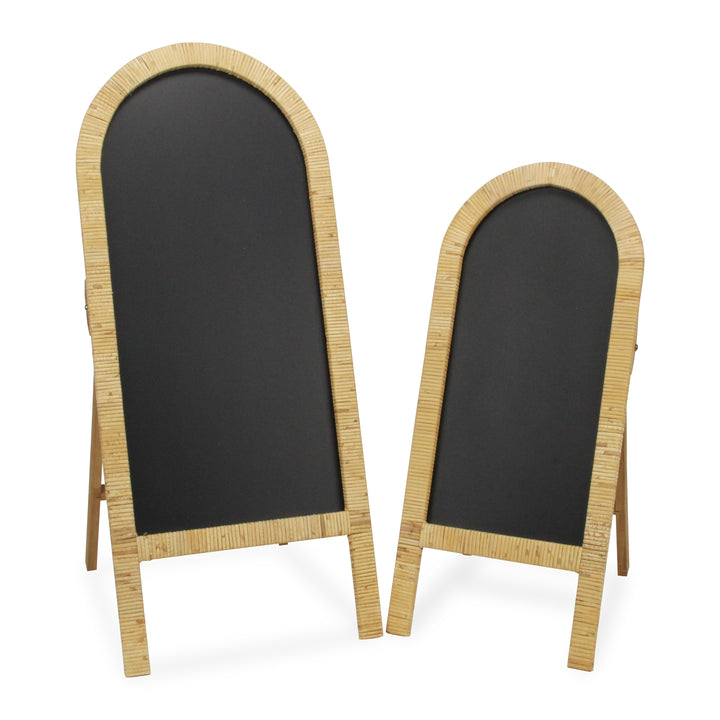 5951 - Roussilon Rattan Wrapped Chalkboard