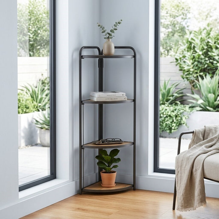 5955 - Lefeld Foldable Corner Shelf