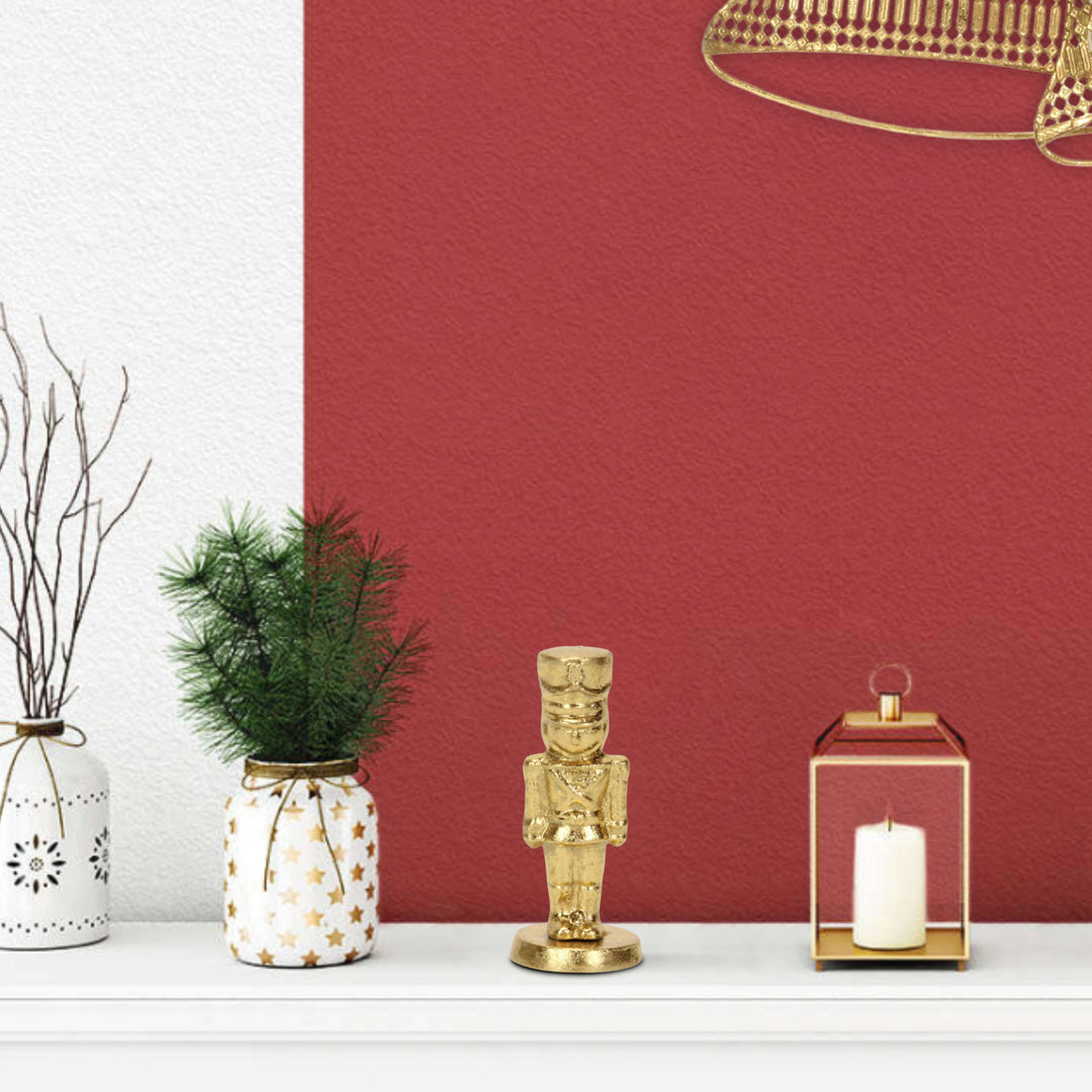 5988GD - Clara Gold Cast Iron Nutcracker