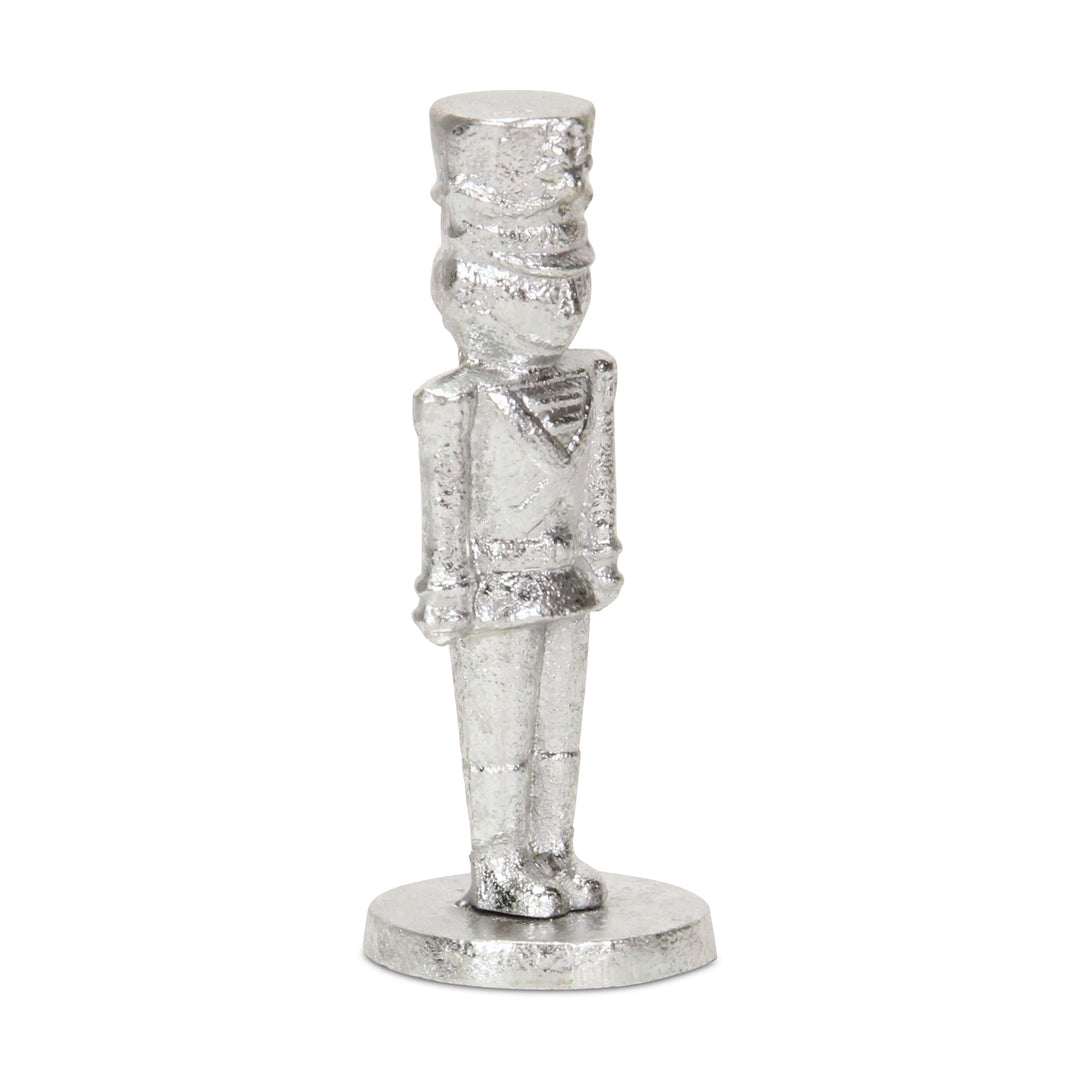 5988SV - Clara Silver Cast Iron Nutcracker