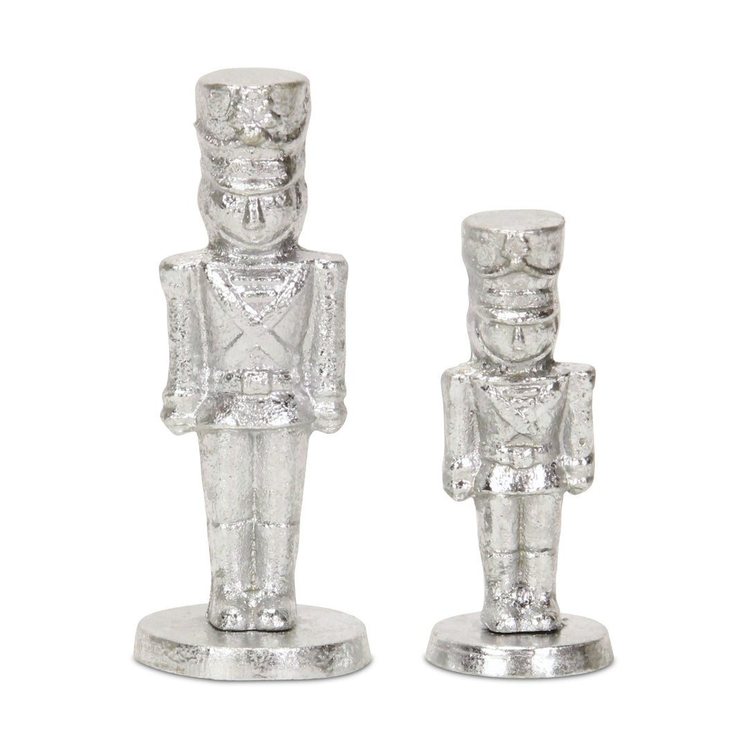 5988SV - Clara Silver Cast Iron Nutcracker