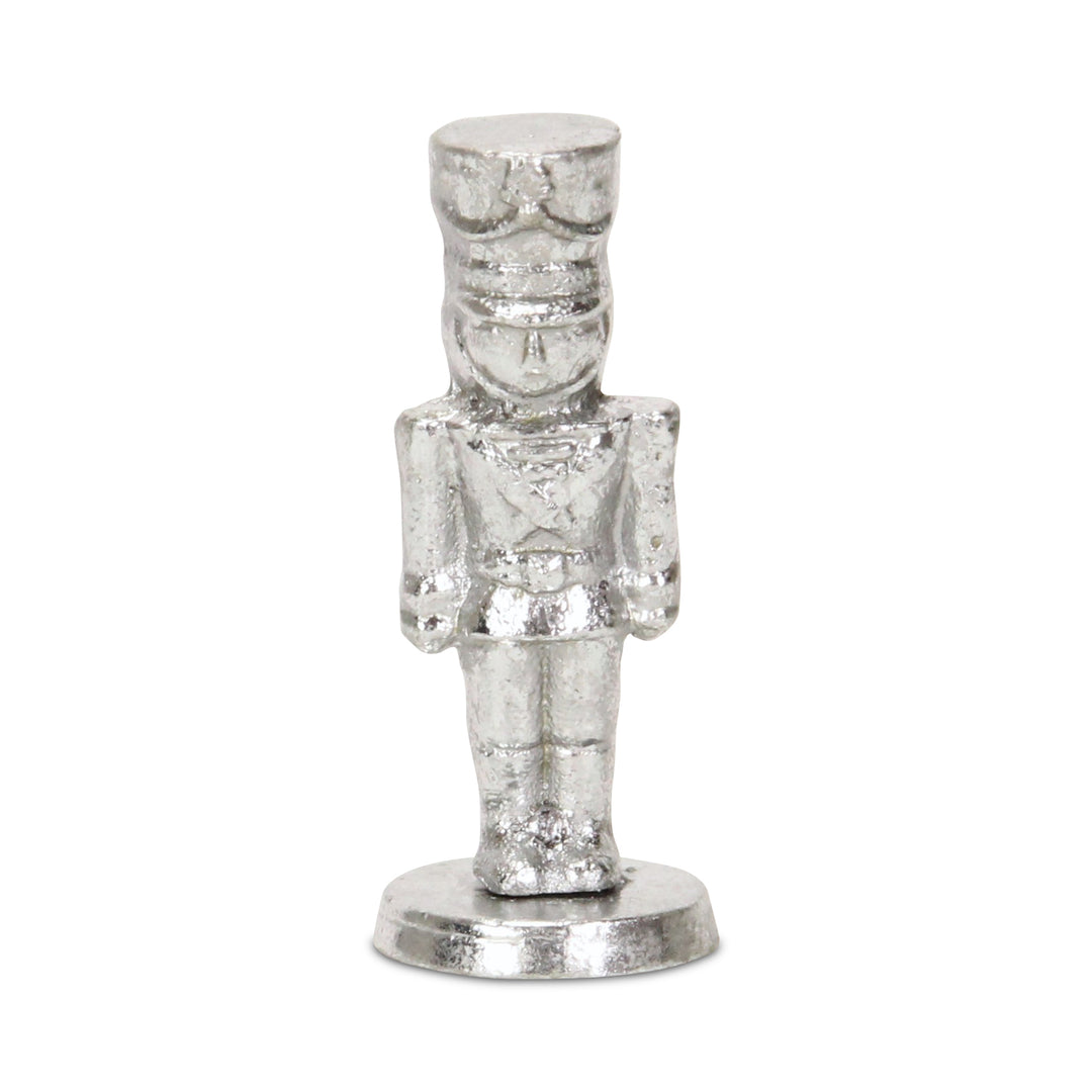5988SV - Clara Silver Cast Iron Nutcracker