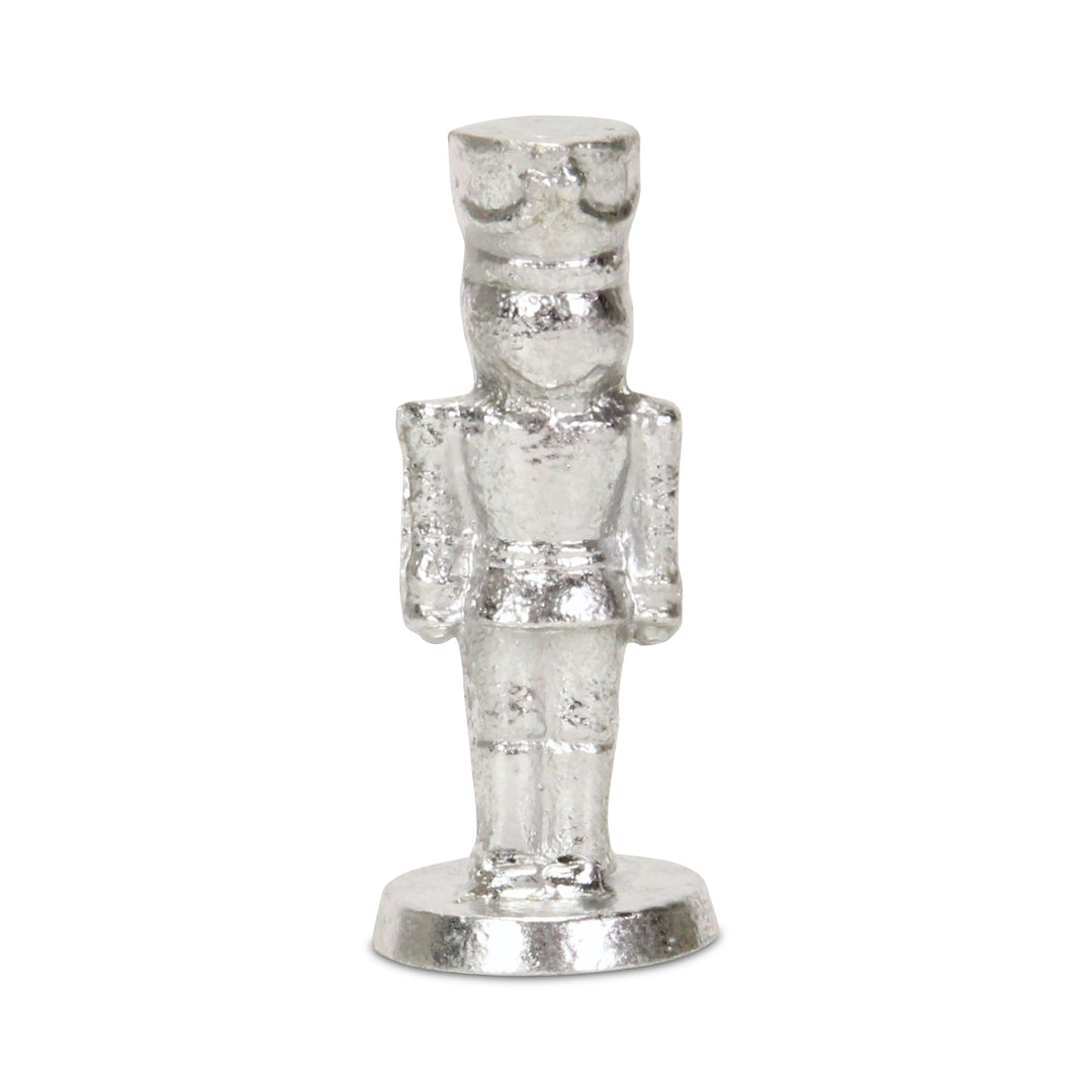 5988SV - Clara Silver Cast Iron Nutcracker