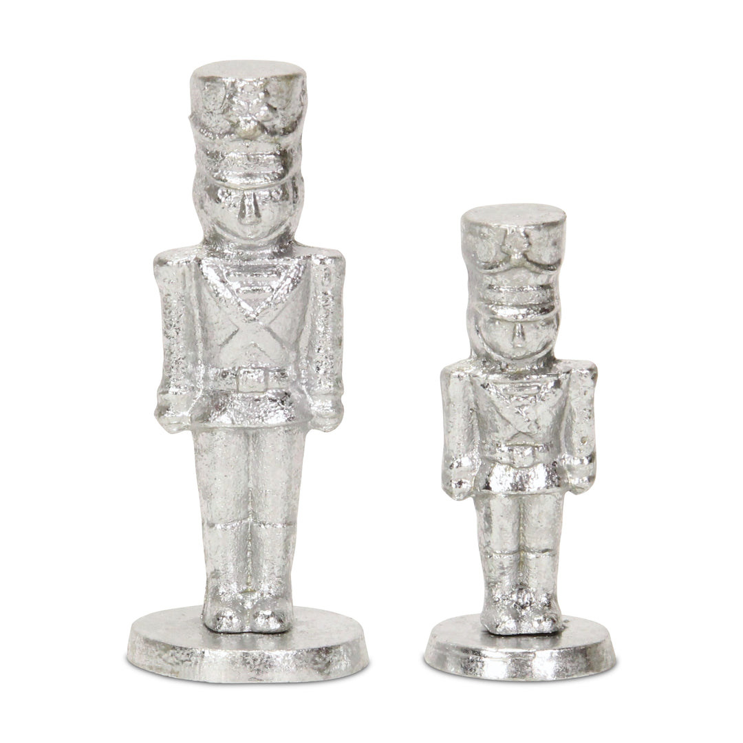 5988SV - Clara Silver Cast Iron Nutcracker
