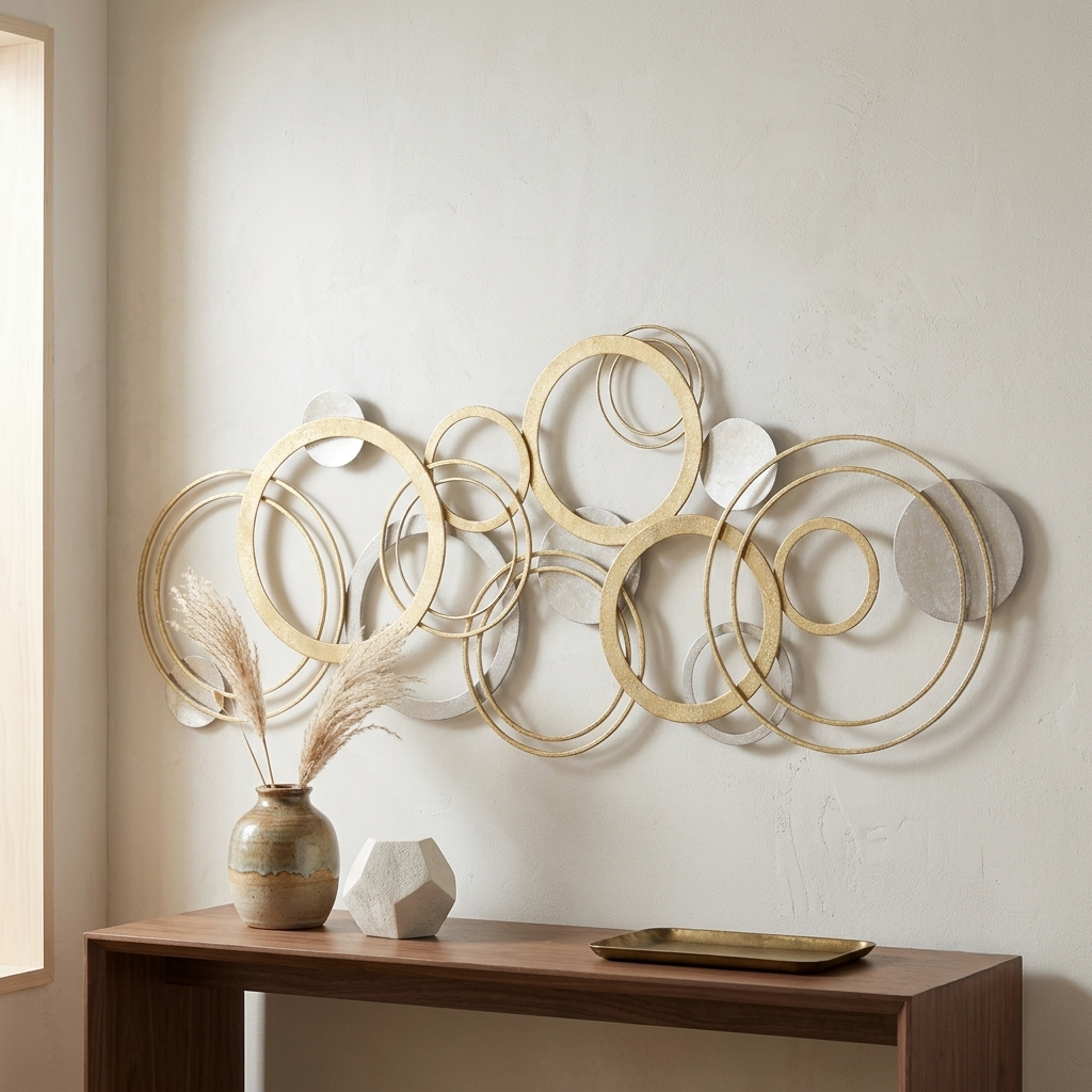 5998 - Caliope Multi Ring Wall Decor