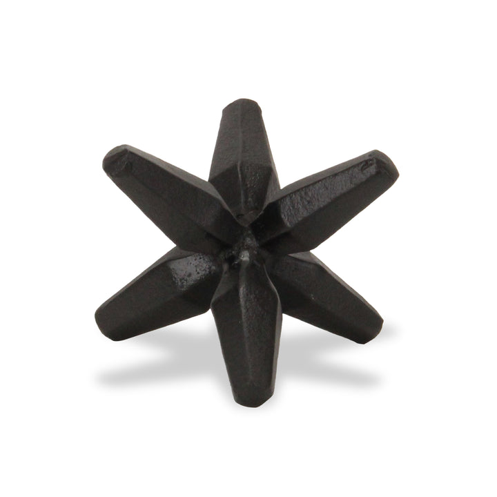 6014 - Calix Geometric Cast Iron Jack