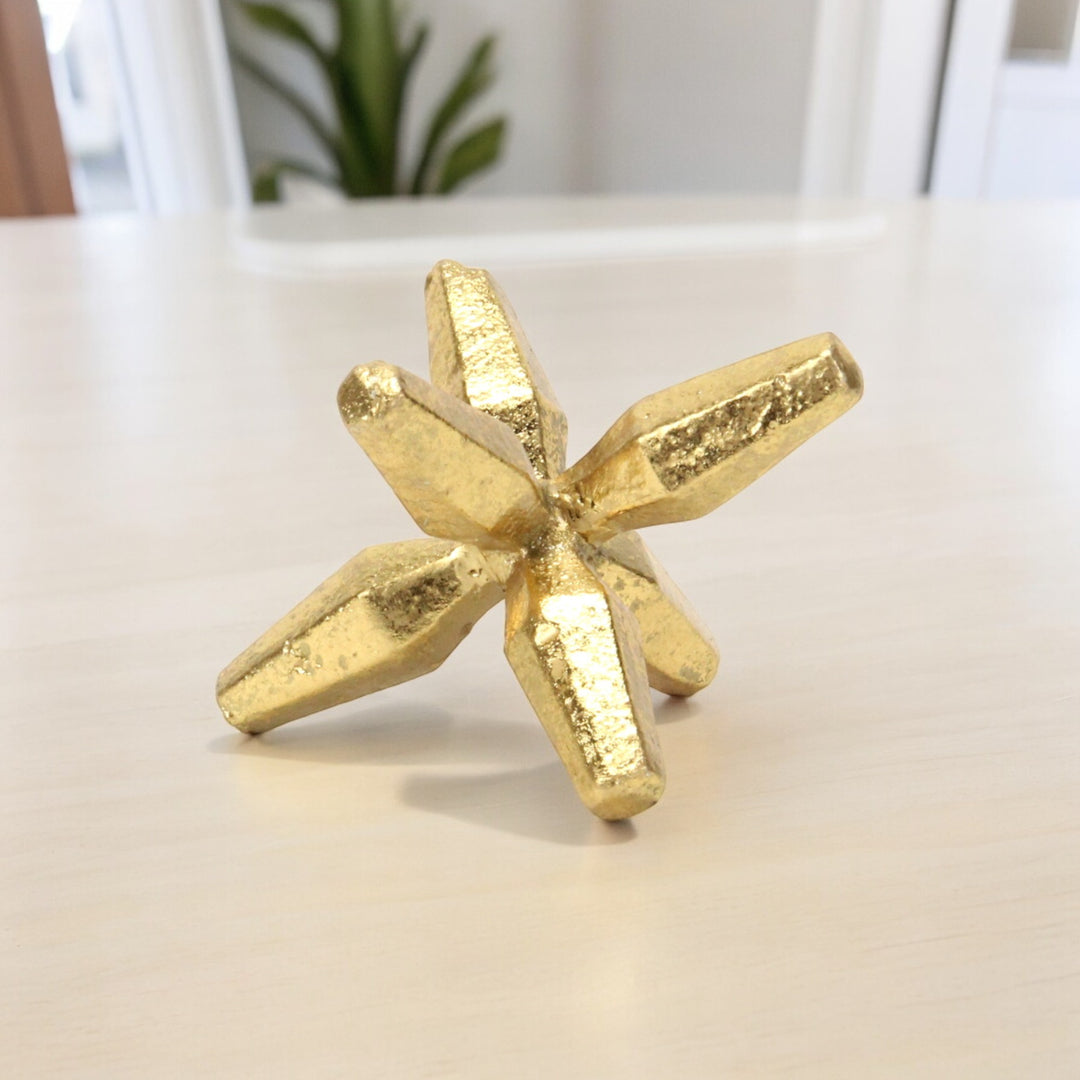 6014 - Calix Geometric Cast Iron Jack