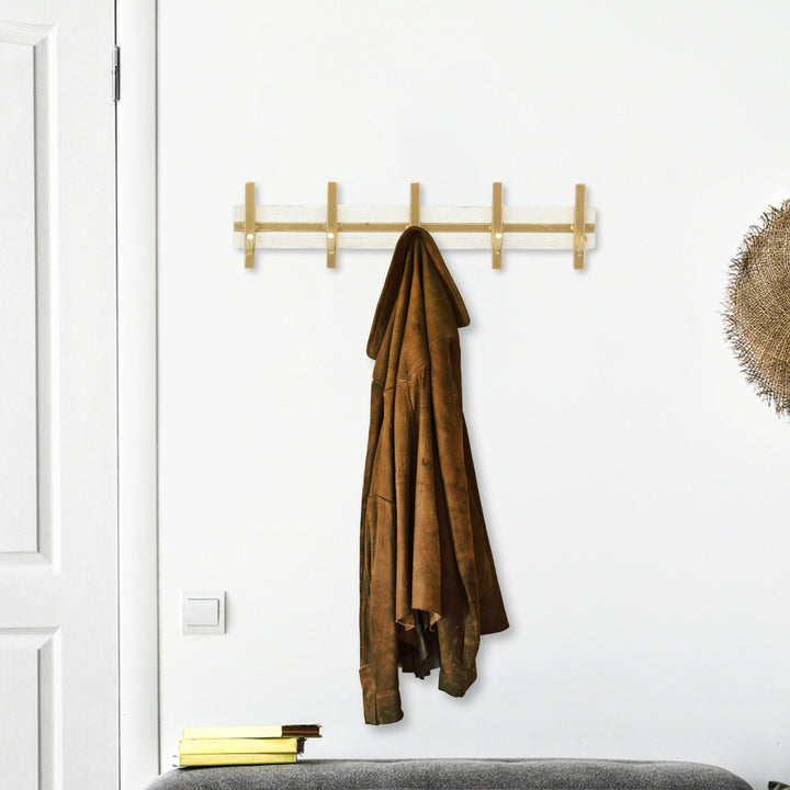 6016 - Orionis 5 Hook Coat Rack