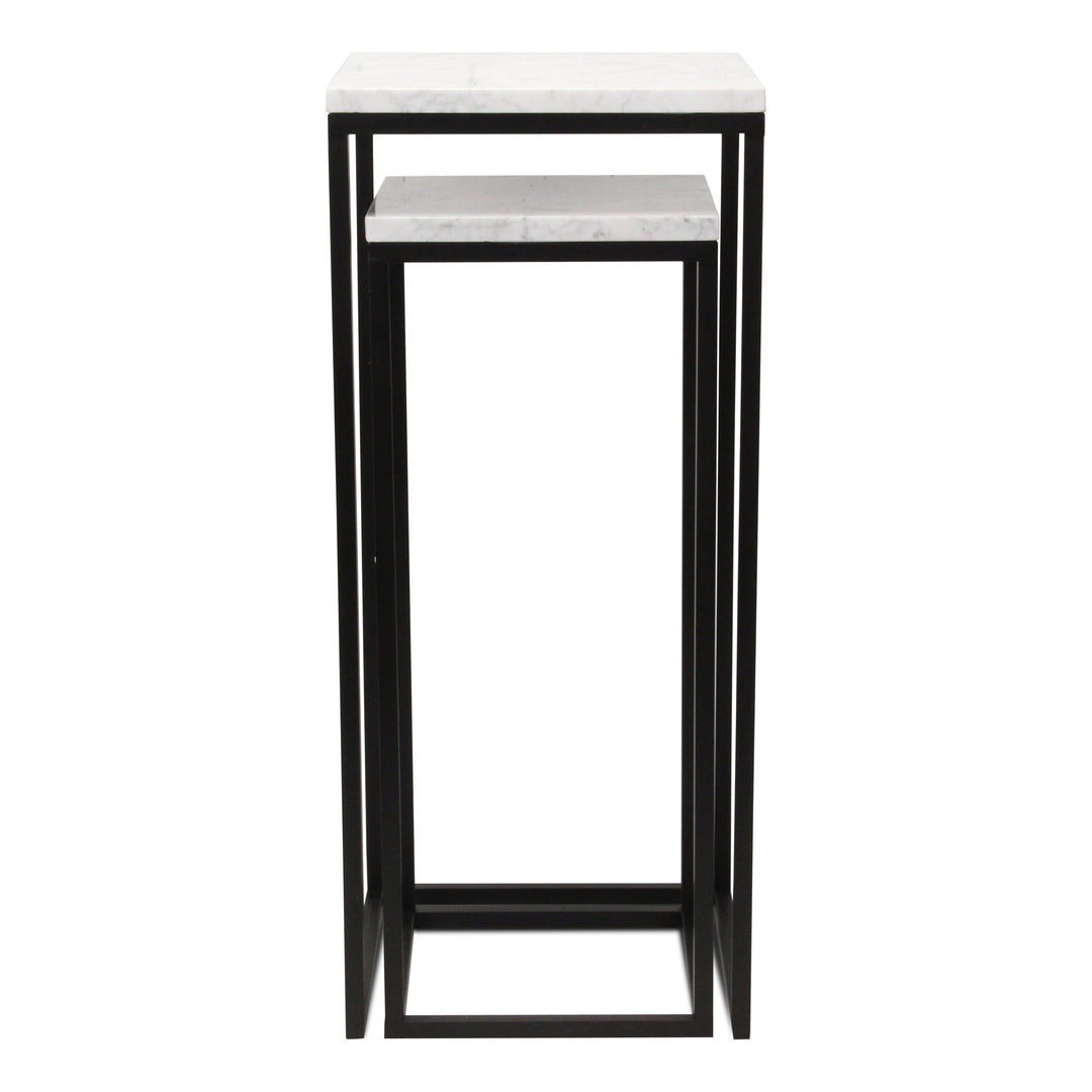 6025-2 - Sarraseau Marble Side Tables