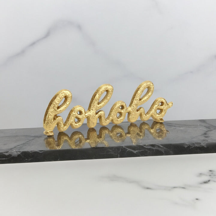 6027 - Clara hohoho Cast Iron Decor