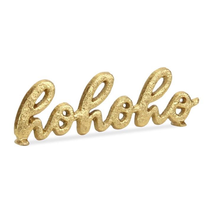 6027 - Clara hohoho Cast Iron Decor