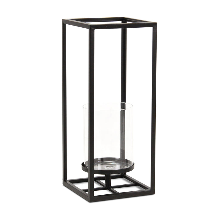 6034BK - Pembertale Black Square Lantern