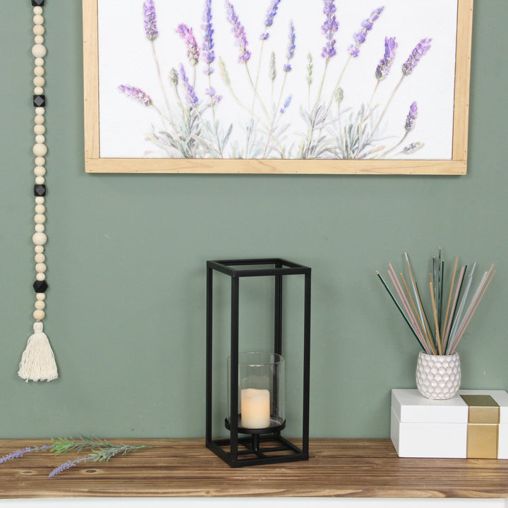 6034BK - Pembertale Black Square Lantern