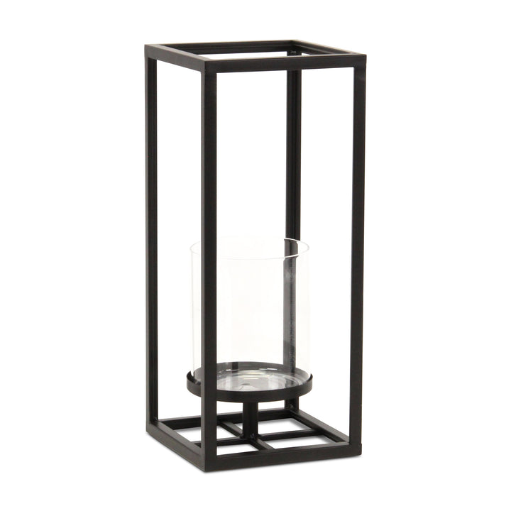 6034BK - Pembertale Black Square Lantern