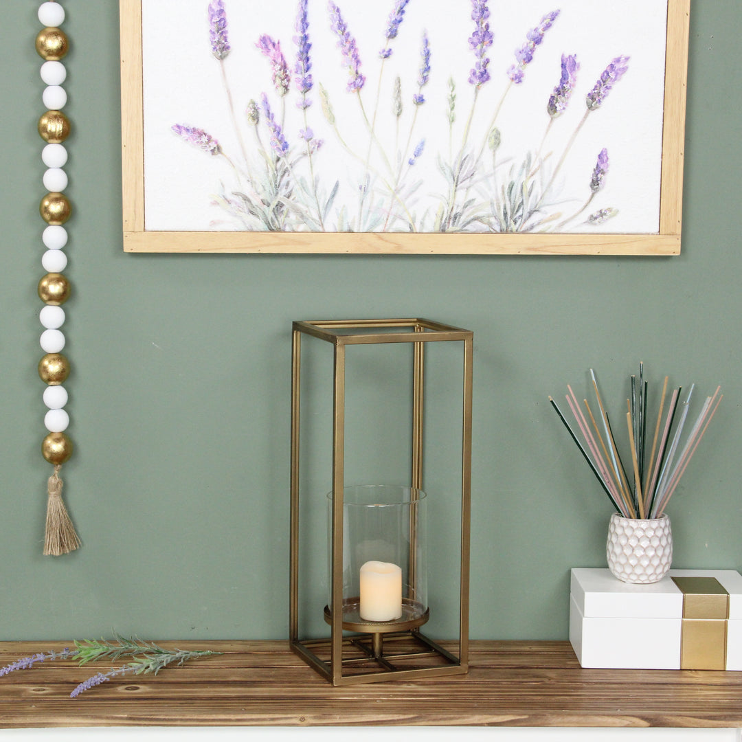 6034BK - Pembertale Black Square Lantern