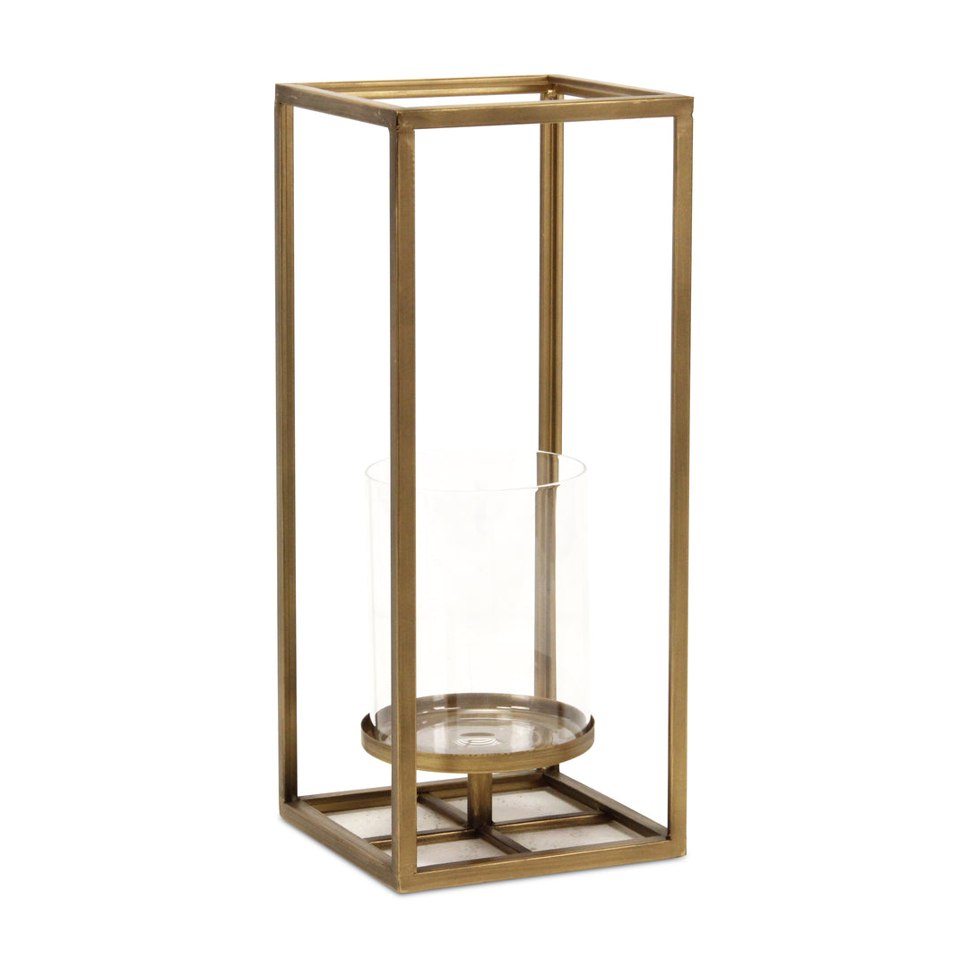 6034GD - Pembertale Gold Square Lantern