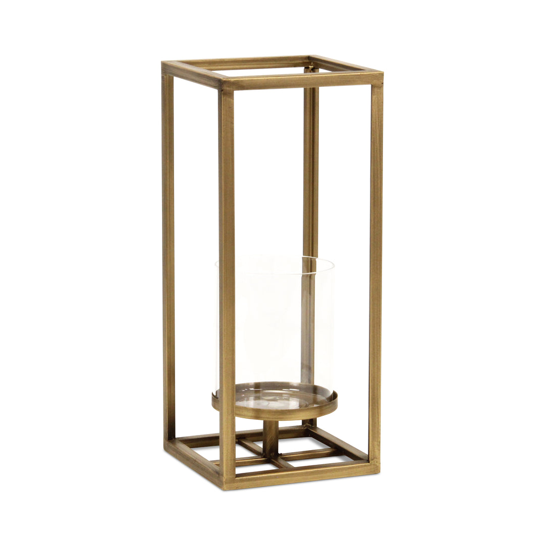 6034GD - Pembertale Gold Square Lantern