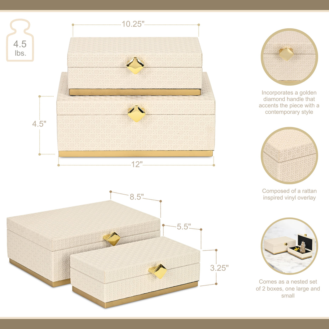 6050-2 - Baskura Vinyl Rattan Box Set