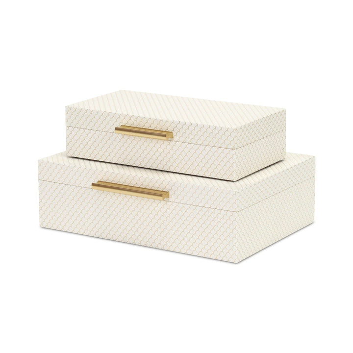 6059-2 - Mariline Fish Scale Box Set - Rectangular