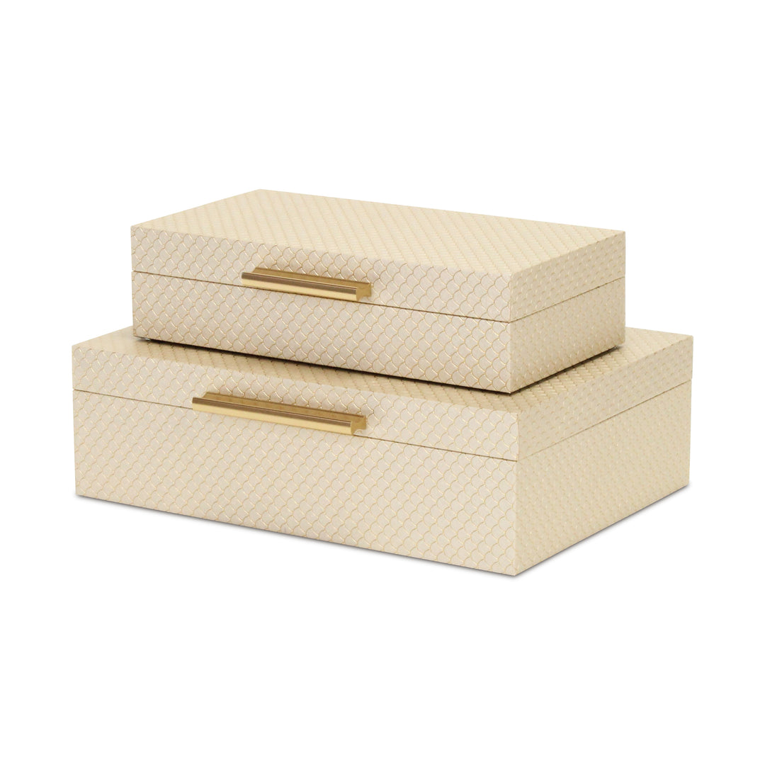 6059-2 - Mariline Fish Scale Box Set - Rectangular