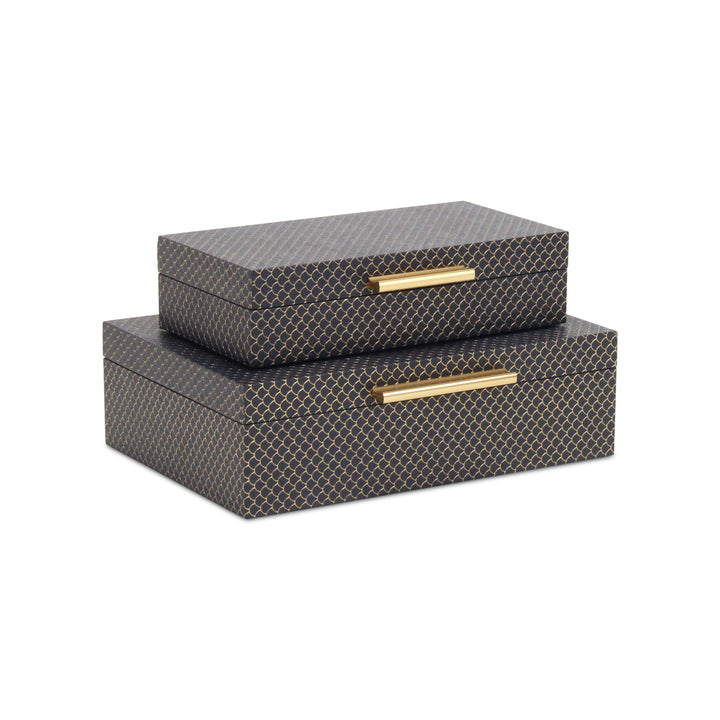 6059-2 - Mariline Fish Scale Box Set - Rectangular