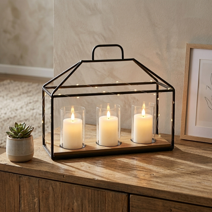 6070 - Zenara 3 Jar Decor Piece