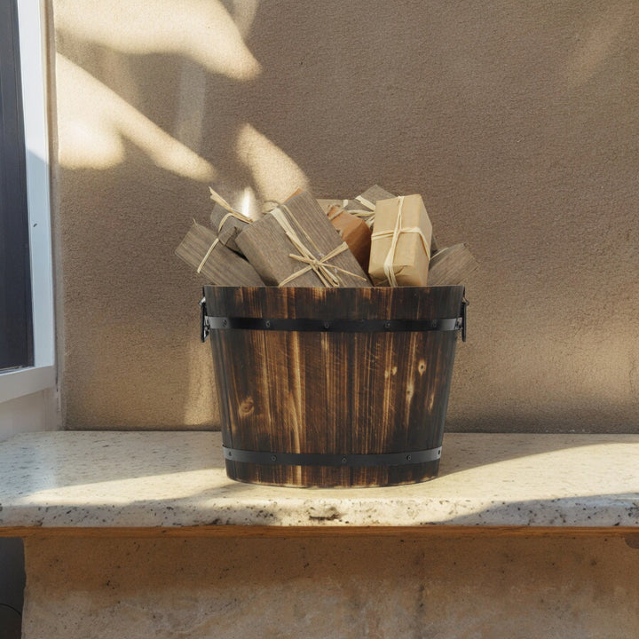 6075BR - Mariva Dark Brown Bucket