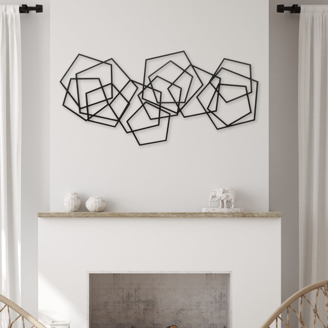 6092 - Astraga Pentagon Wall Art