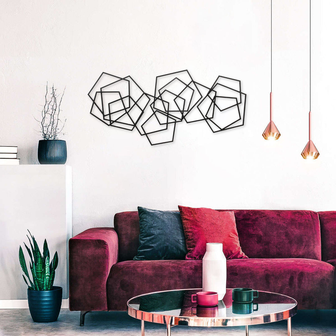 6092 - Astraga Pentagon Wall Art