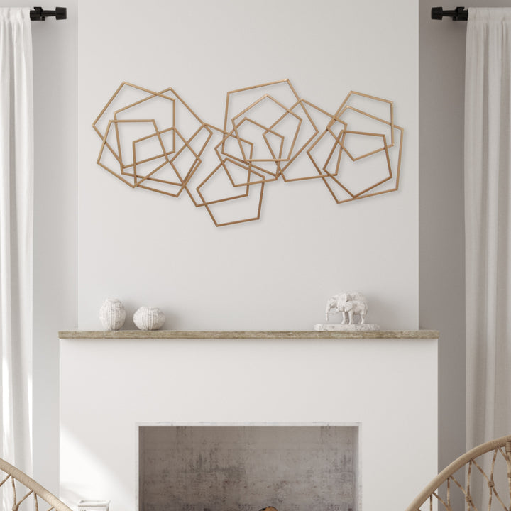 6092 - Astraga Pentagon Wall Art