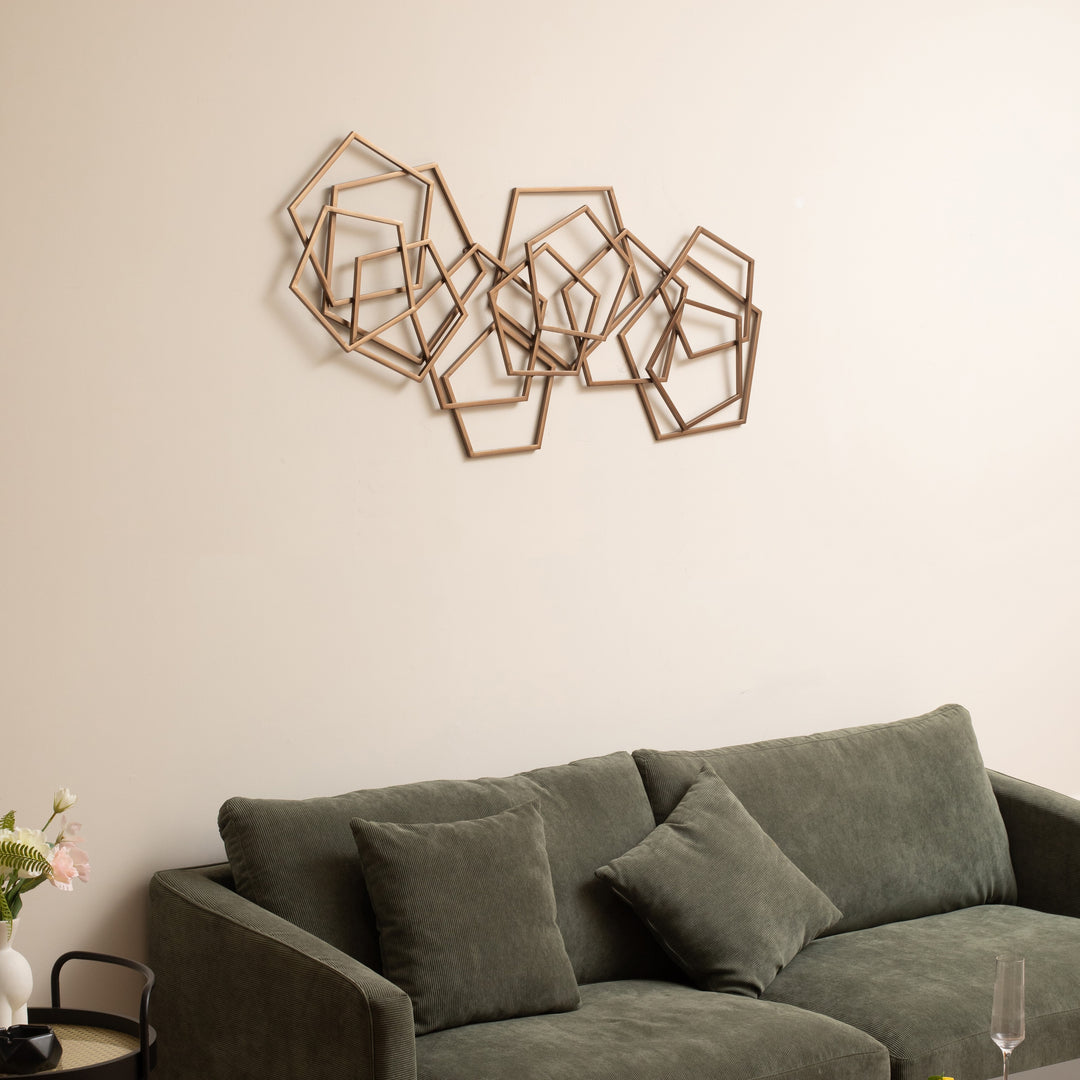 6092 - Astraga Pentagon Wall Art
