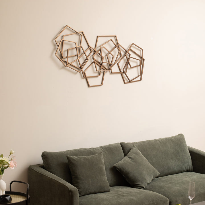 6092 - Astraga Pentagon Wall Art