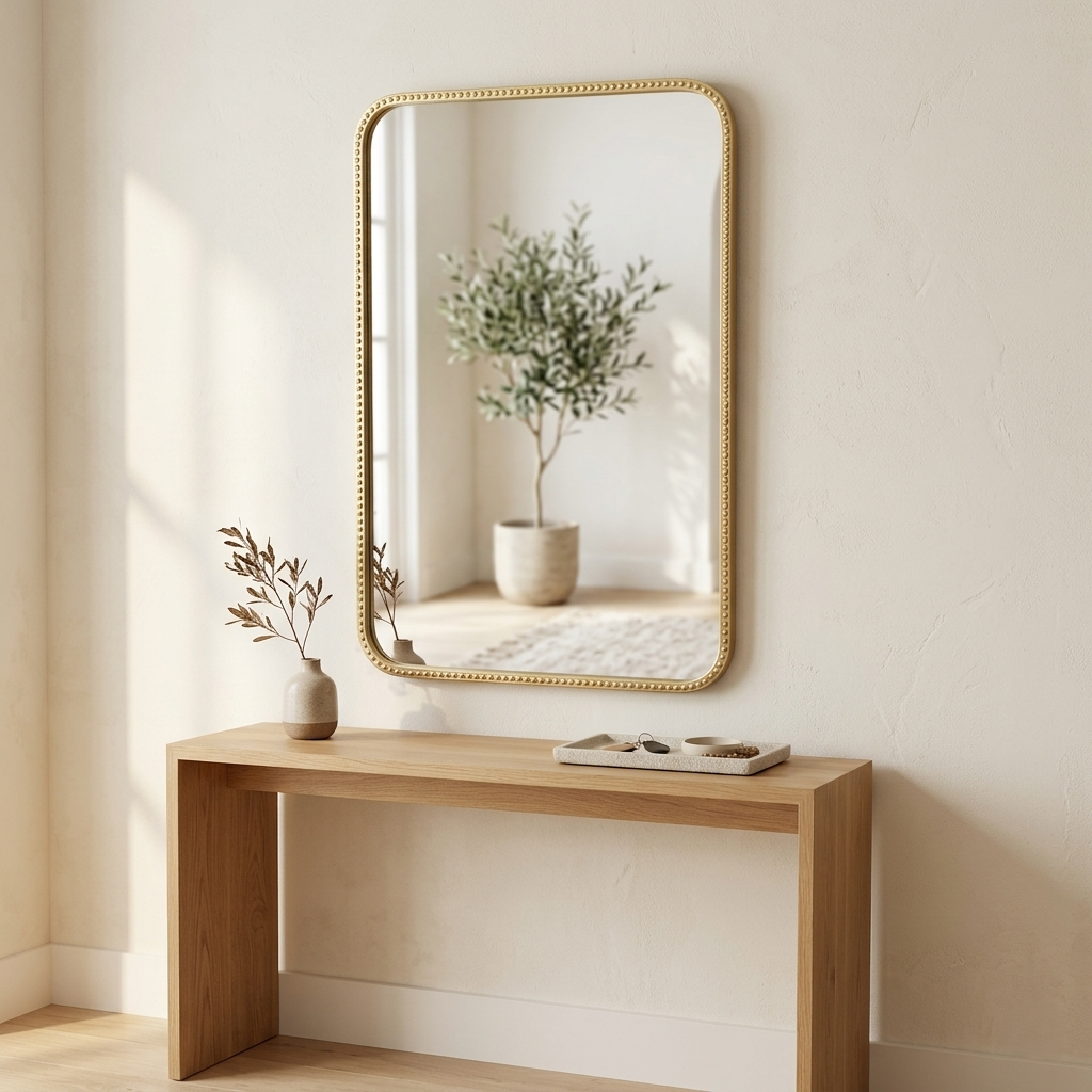 6099GD - Nuvelle Rectangular Mirror