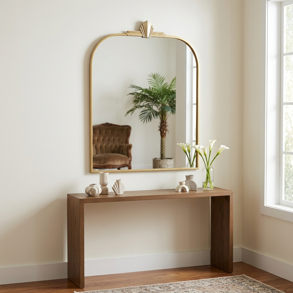 6102GD - Nuvelle Artdeco Mirror