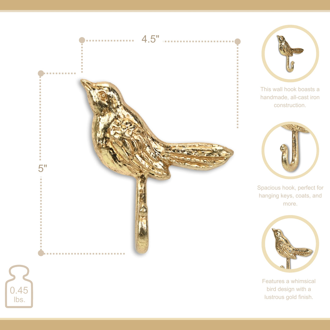 6116GD - Mythra Swallow Cast Iron Hook