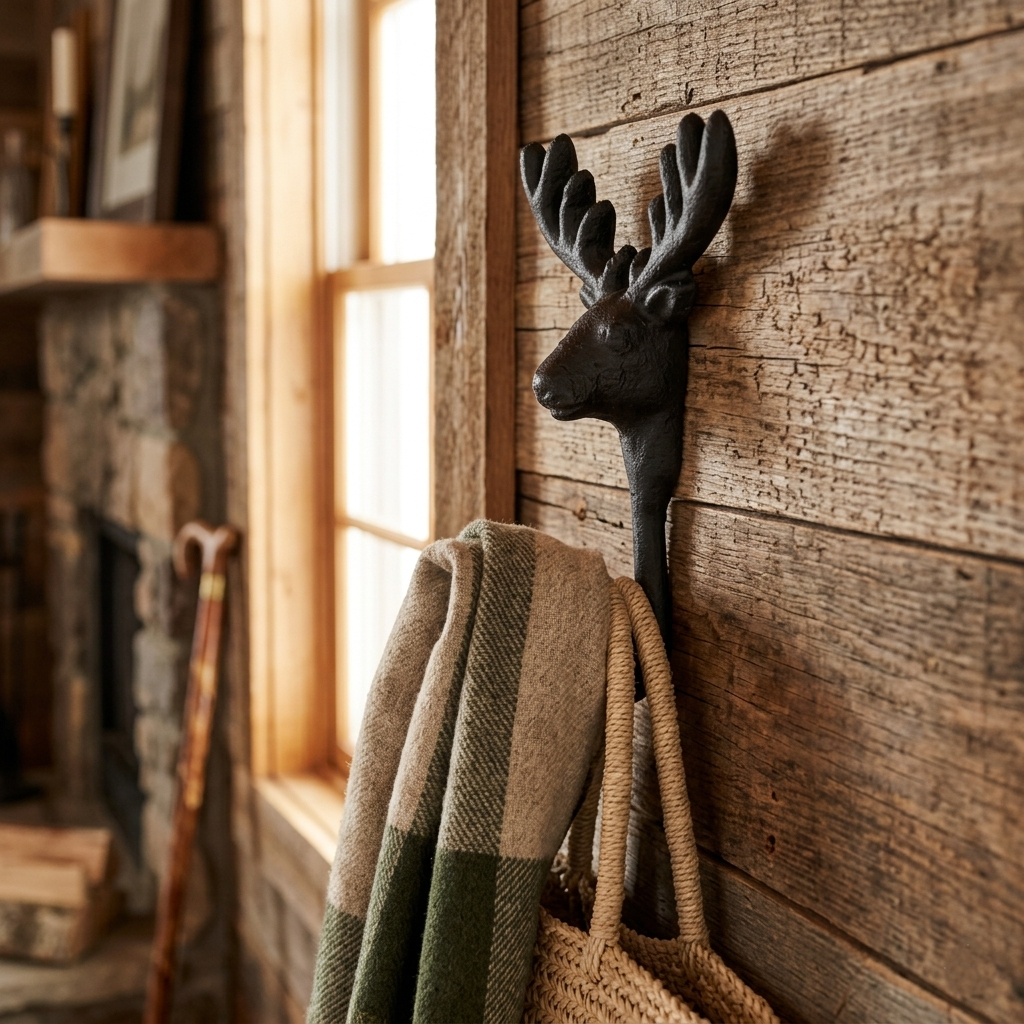 6118 - Mythra Reindeer Cast Iron Hook